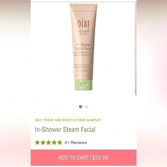 *Final Price* PIXI Skintreats - In-Shower Steam Facial NEW - Picture 1 of 3
